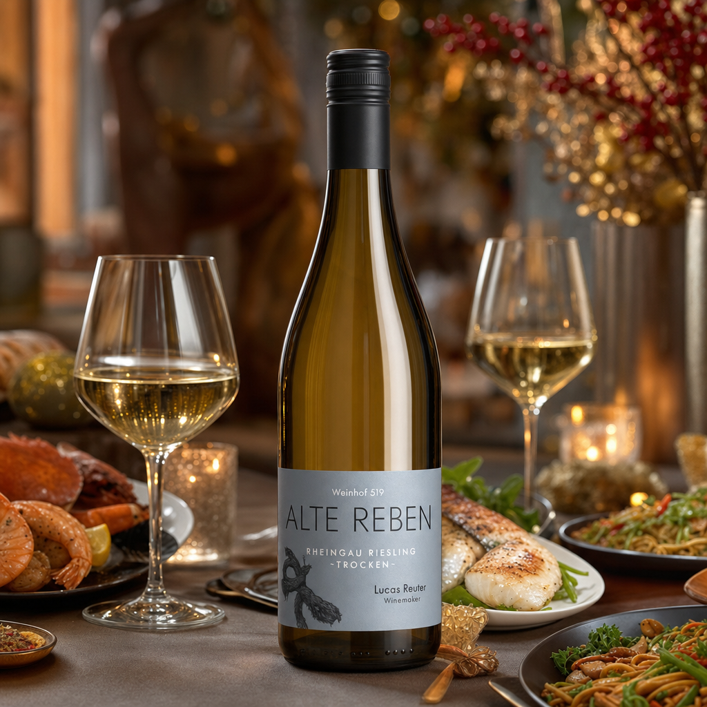 Weinhof 519 Riesling Trocken 2024 – Festligt bord