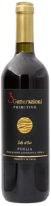 Menzatia Rødvin 3 Generazioni Primitivo Puglia 2024