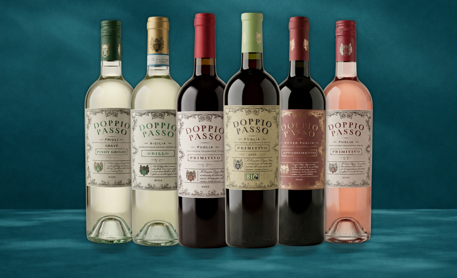 Doppio Passo Smaklåda — 6 flaskor