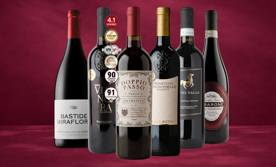 Röda Bästsäljare Premium – 6 flaskor