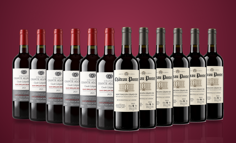 1+1 Saint-Émilion Grand Cru – 6 × Chante Alouette och 6 × Pontet