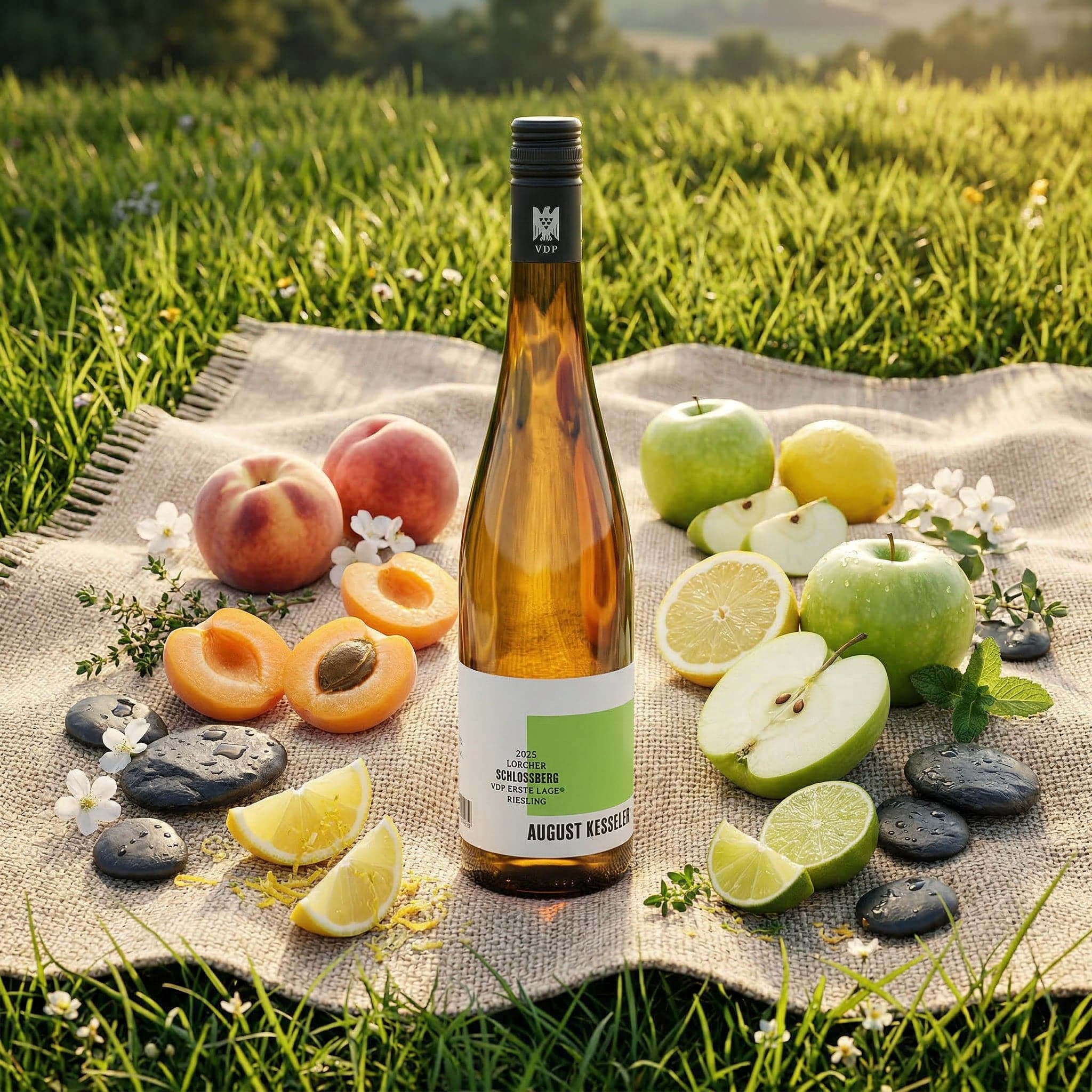 August Kesseler Hvidvin August Kesseler Lorcher Schlossberg Erste Lage Riesling 2025