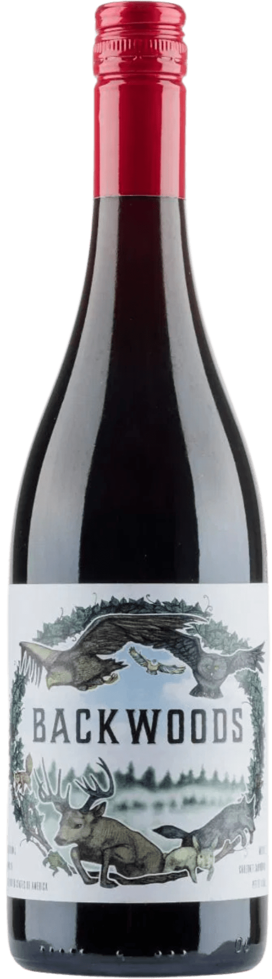 Den Sidste Flaske Rødvin Backwoods Merlot Cabernet Sauvignon Petit Sirah 2021 (mangler kategori)