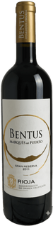 Marqués del Puerto Rødvin Bentus Gran Reserva Rioja 2011