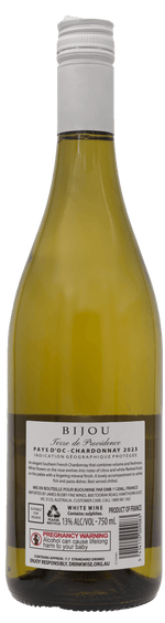 Den Sidste Flaske Hvidvin Bijou Terre De Providence Chardonnay 2023