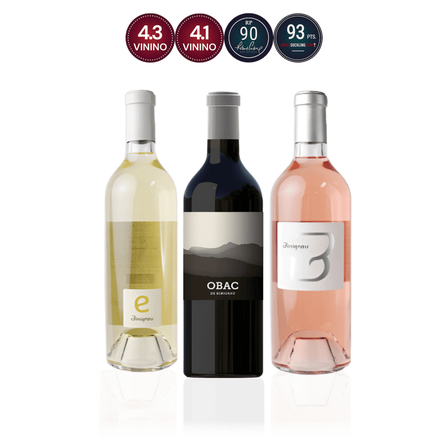 Den Sidste Flaske Mixed Smagekasse 3 Flasker Binigrau kassen