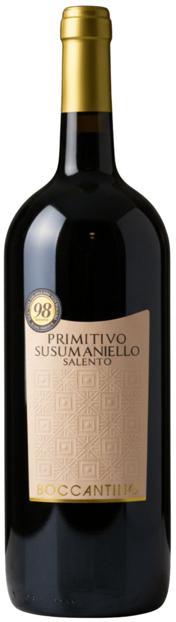 Boccantino Rødvin Boccantino Primitivo Susumaniello Salento IGT 1,5 L. 2024 (pris + produktbeskrivelse)