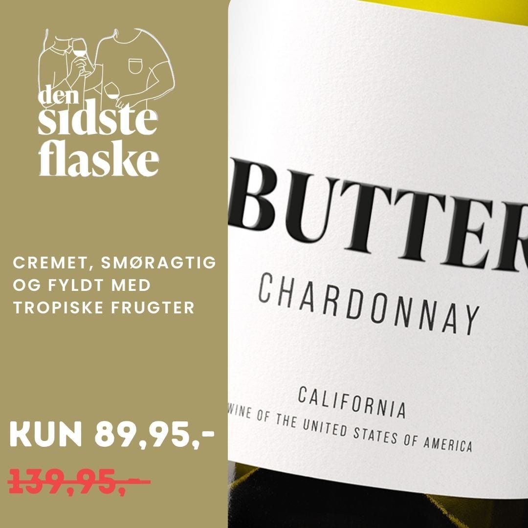 Butter Hvidvin Butter Chardonnay California 2023