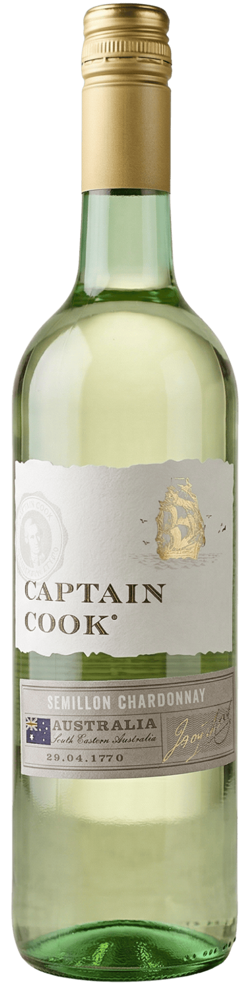 Captain Cook Hvidvin Captain Cook Semillon Chardonnay 2024