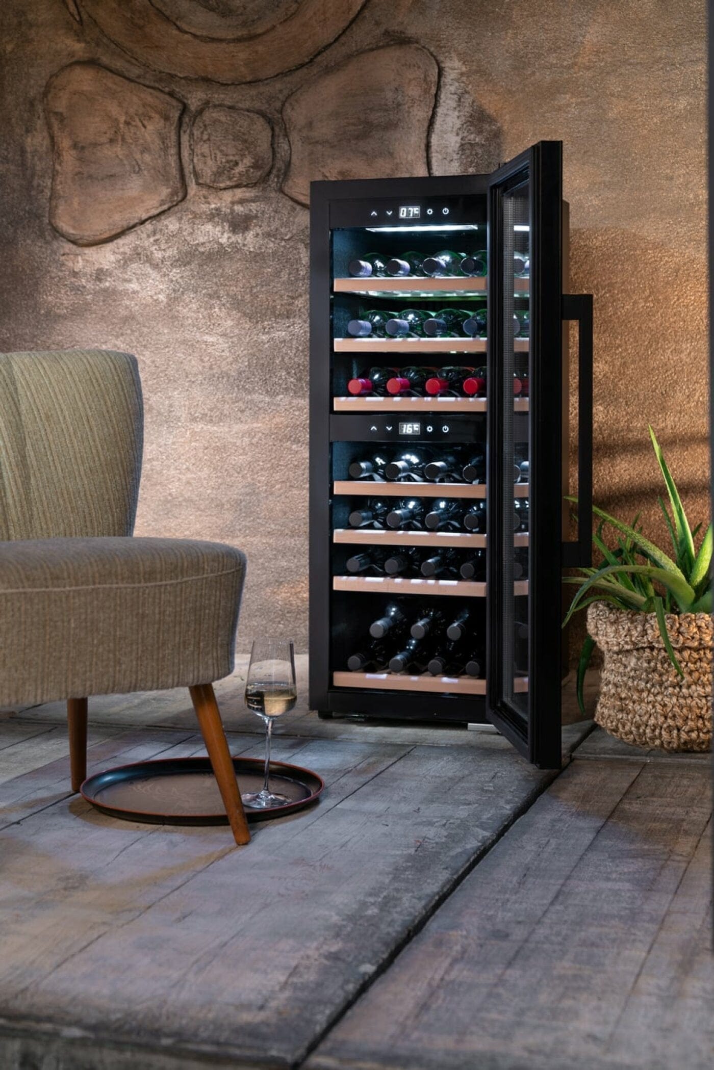 Caso Design Fritstående Vinkøleskab Caso Falstaff WineExclusive Vinkøleskab 38