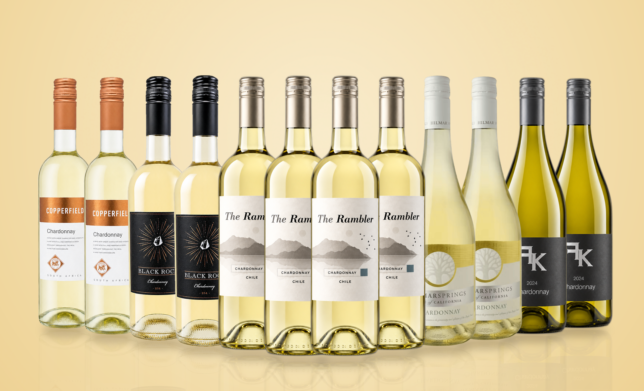 Chardonnaylådan – 12 flaskor