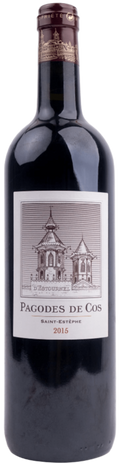 Chateau Cos d'Estournel Rødvin Château Cos D'Estournel Pagodes De Cos 2015