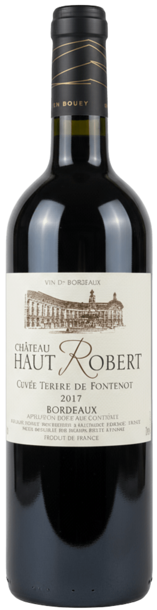 Maison Bouey Rødvin Château Haut-Robert Bordeaux 2017