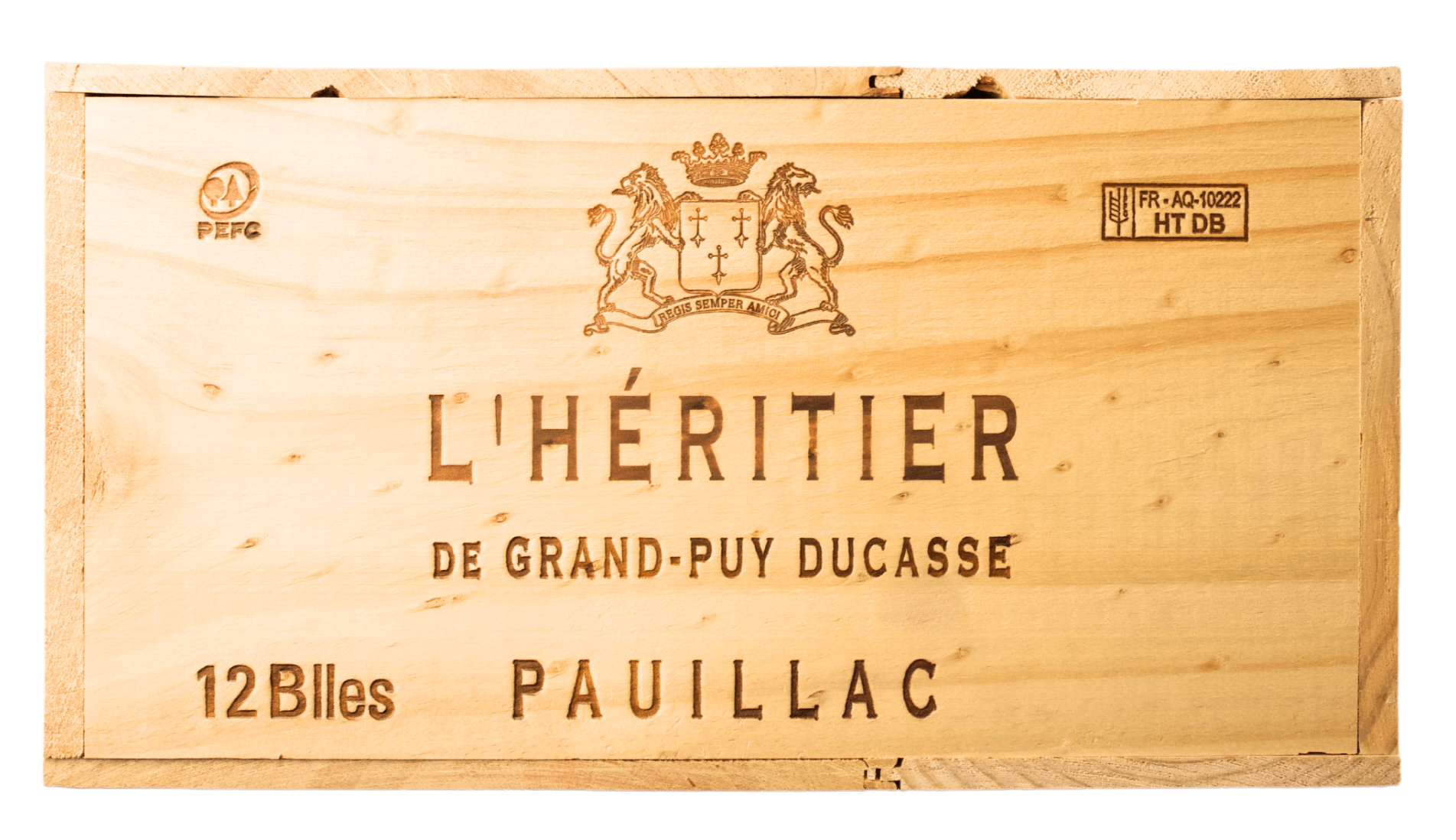 L'Ostal Cazes Rødvin Château L'Héritier de Grand Puy Ducasse Pauillac 2016