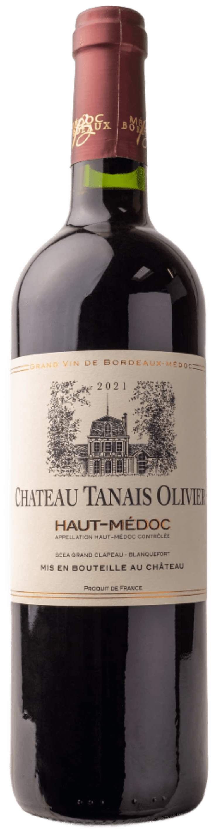 Château Tanaïs Olivier Rødvin Château Tanaïs Olivier Haut-Médoc 2021