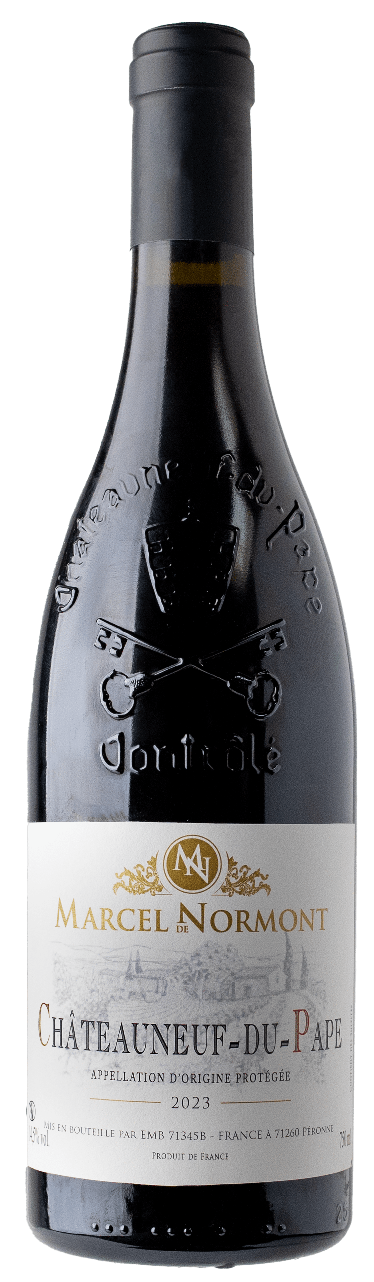 Den Sidste Flaske Chateauneuf Du Pape Marcel De Normont 2023