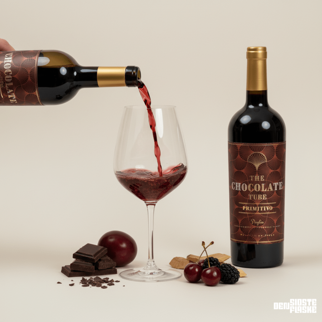 Mare Magnum Rødvin Chocolate Tube Primitivo IGT 2023
