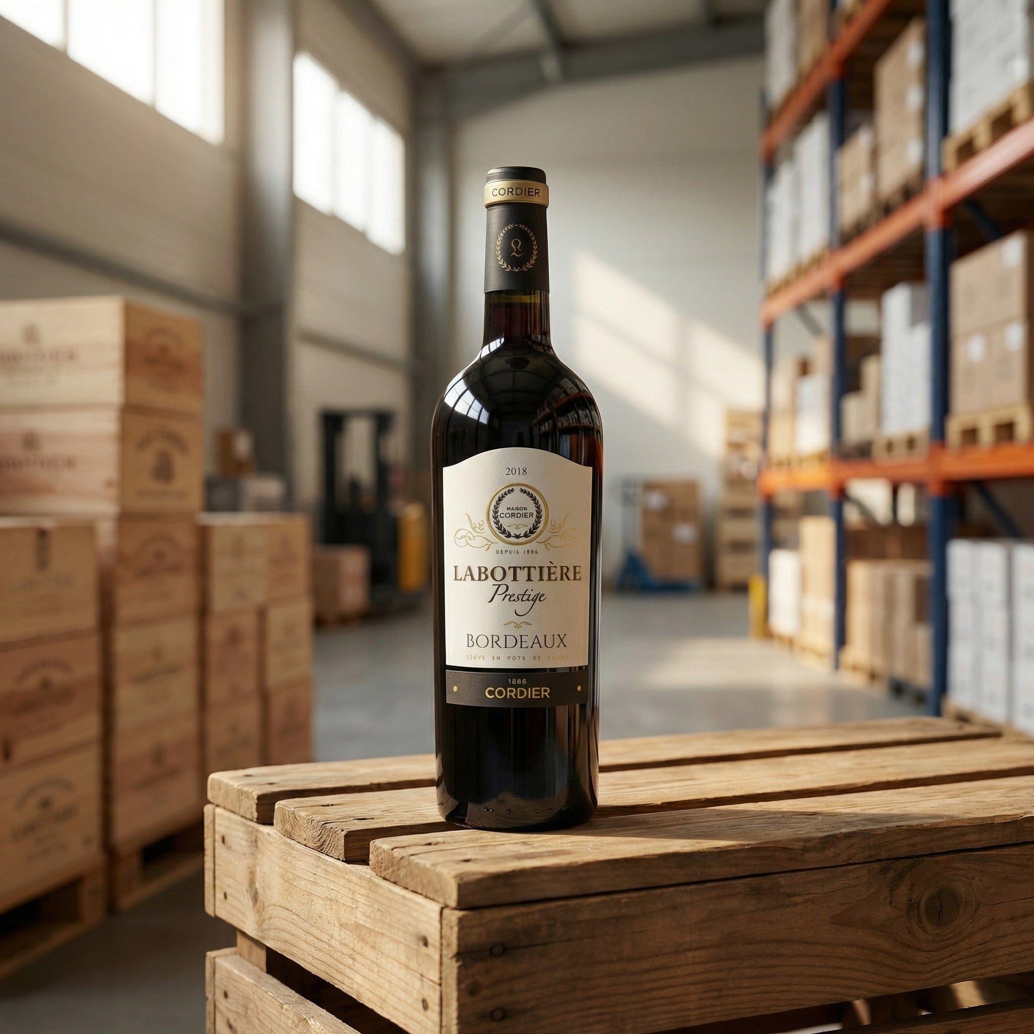 Cordier Rødvin Cordier Labottière Prestige Bordeaux 2018