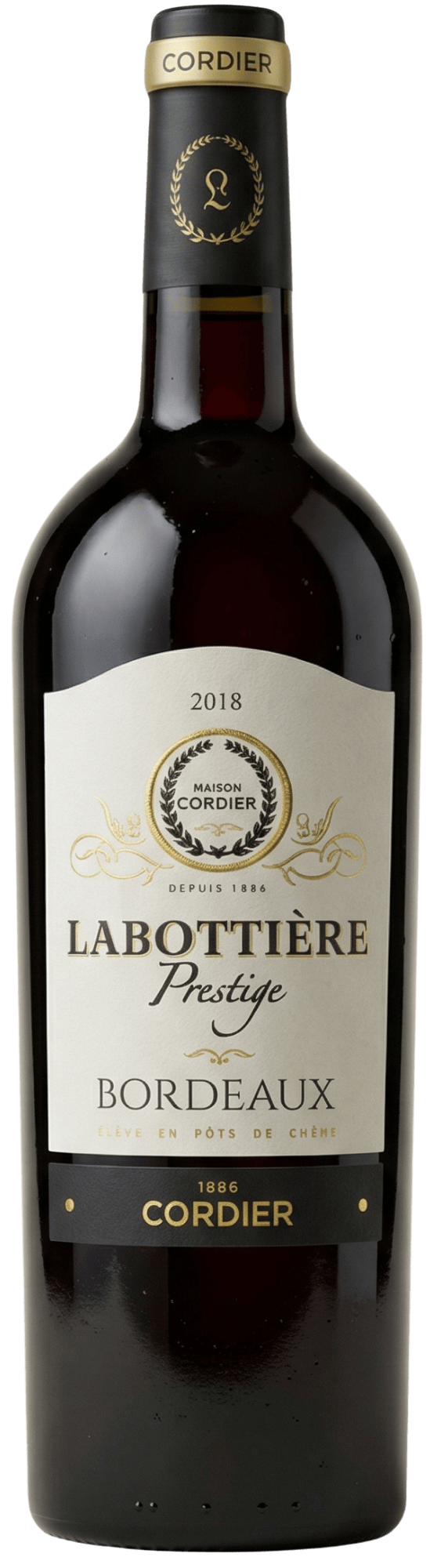 Cordier Rødvin Cordier Labottière Prestige Bordeaux 2018