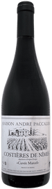 André Paccalis Hus Rødvin Costières de Nîmes MAISON PACALIERE 2020 (mangler billede)