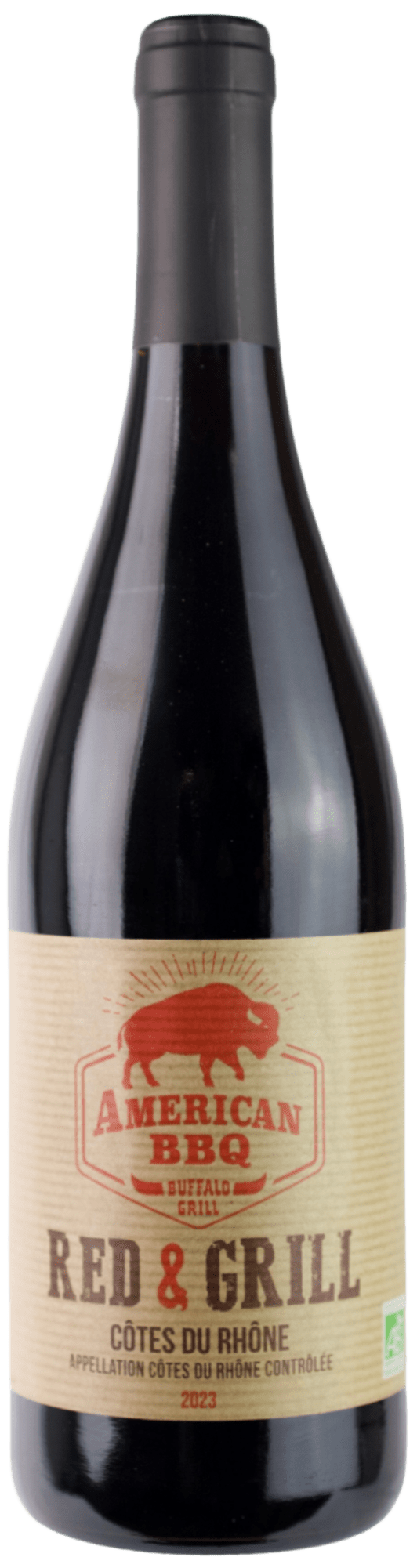 Buffalo Grill Rødvin Côtes du Rhône Red & Grill BBQ Buffalo 2023