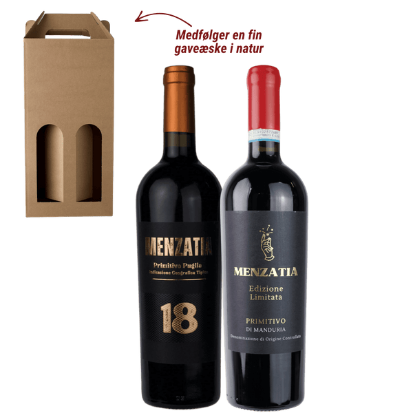 Den Sidste Flaske Rødvins Smagekasse Den Perfekte Røde Gaveæske - Value (2 fl. + gaveæske)