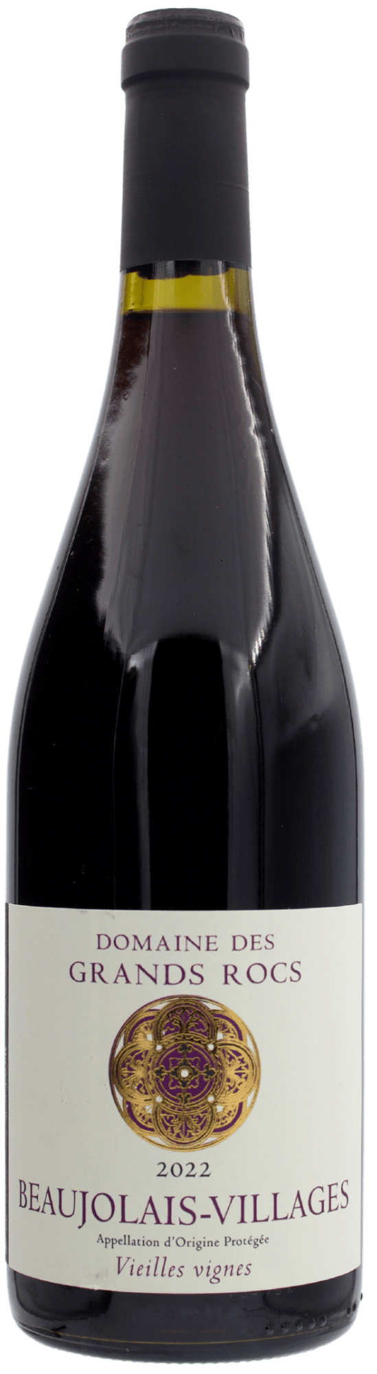 Domaine Des Grands Rocs Rødvin Domaine Des Grands Rocs Beaujolais Villages Rouge Vielles Vignes 2022