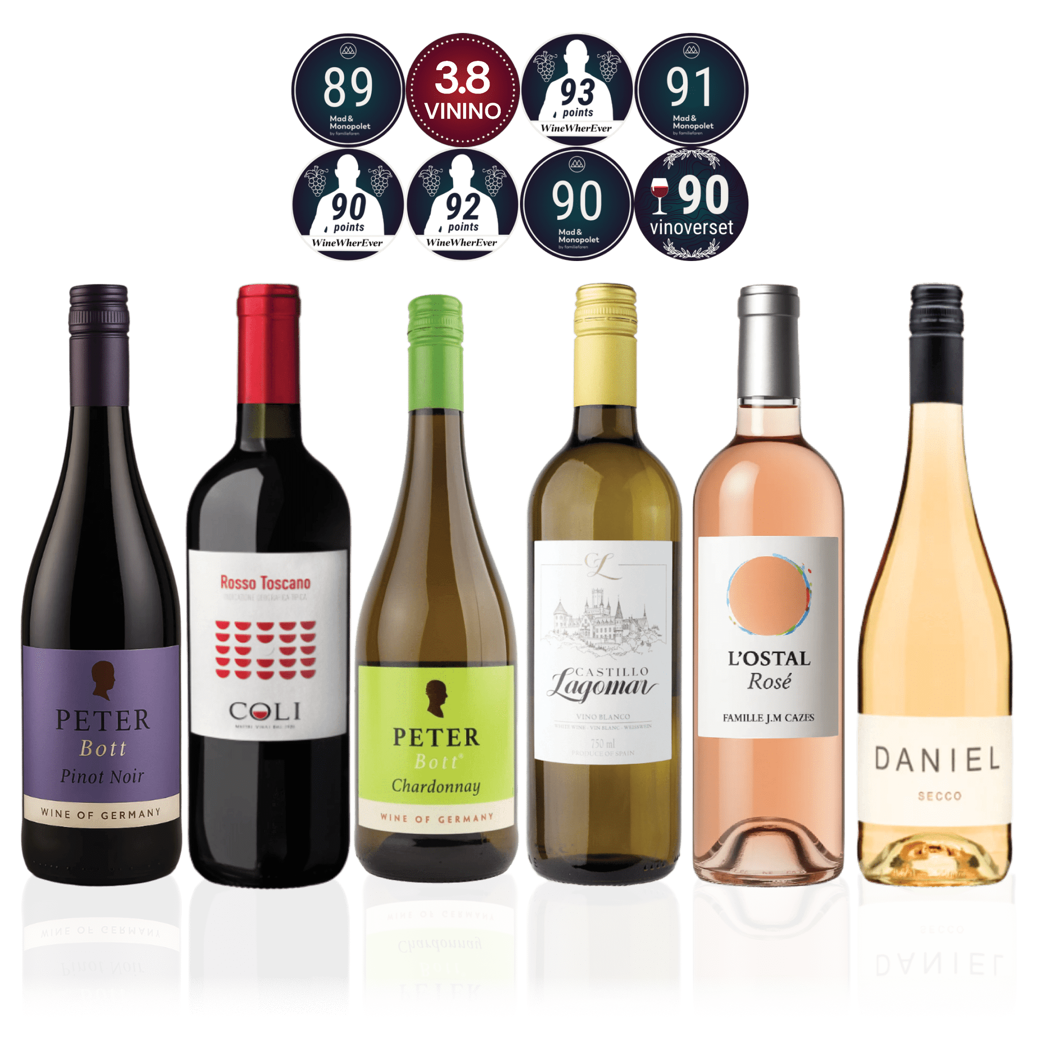 Den Sidste Flaske Smagekasse Mixed Basker DSF Basker