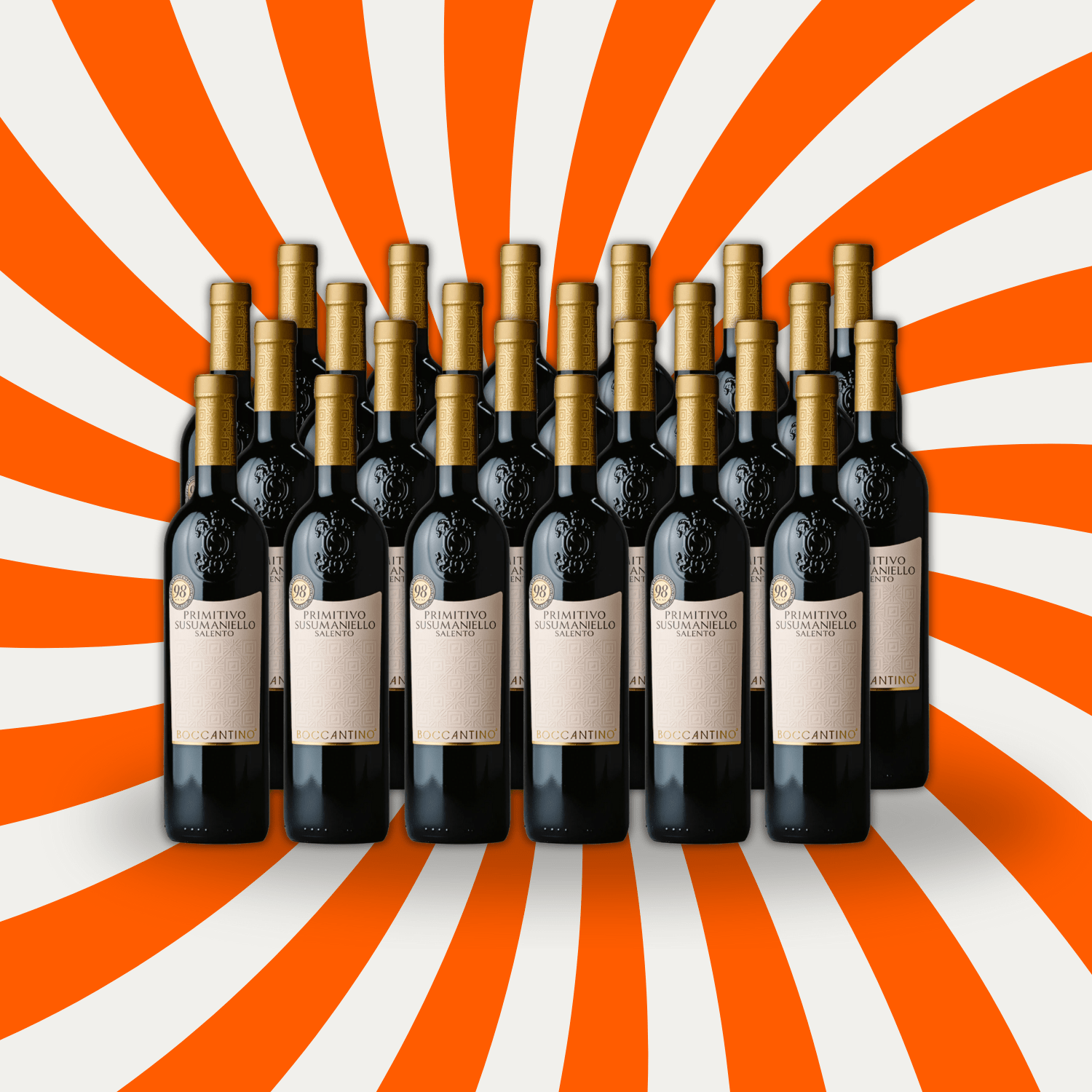 Den Sidste Flaske Smagekasse 24 stk á Primitivo Susumaniello DSF BESTSELLER MEGA DEALS