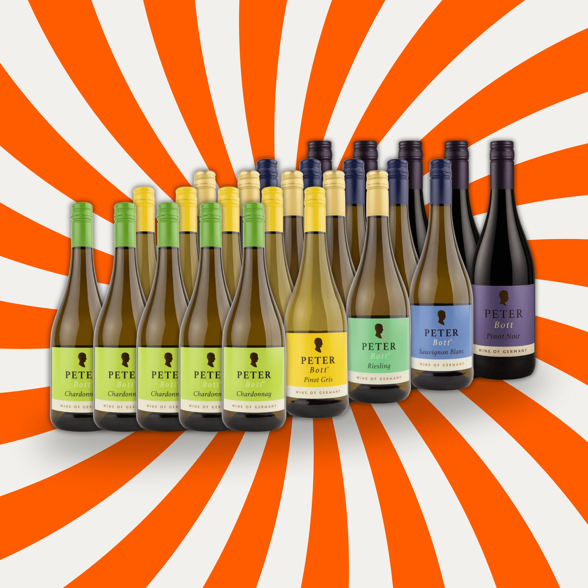 Den Sidste Flaske Smagekasse 24 stk MIX á Peter Bott's DSF BESTSELLER MEGA DEALS