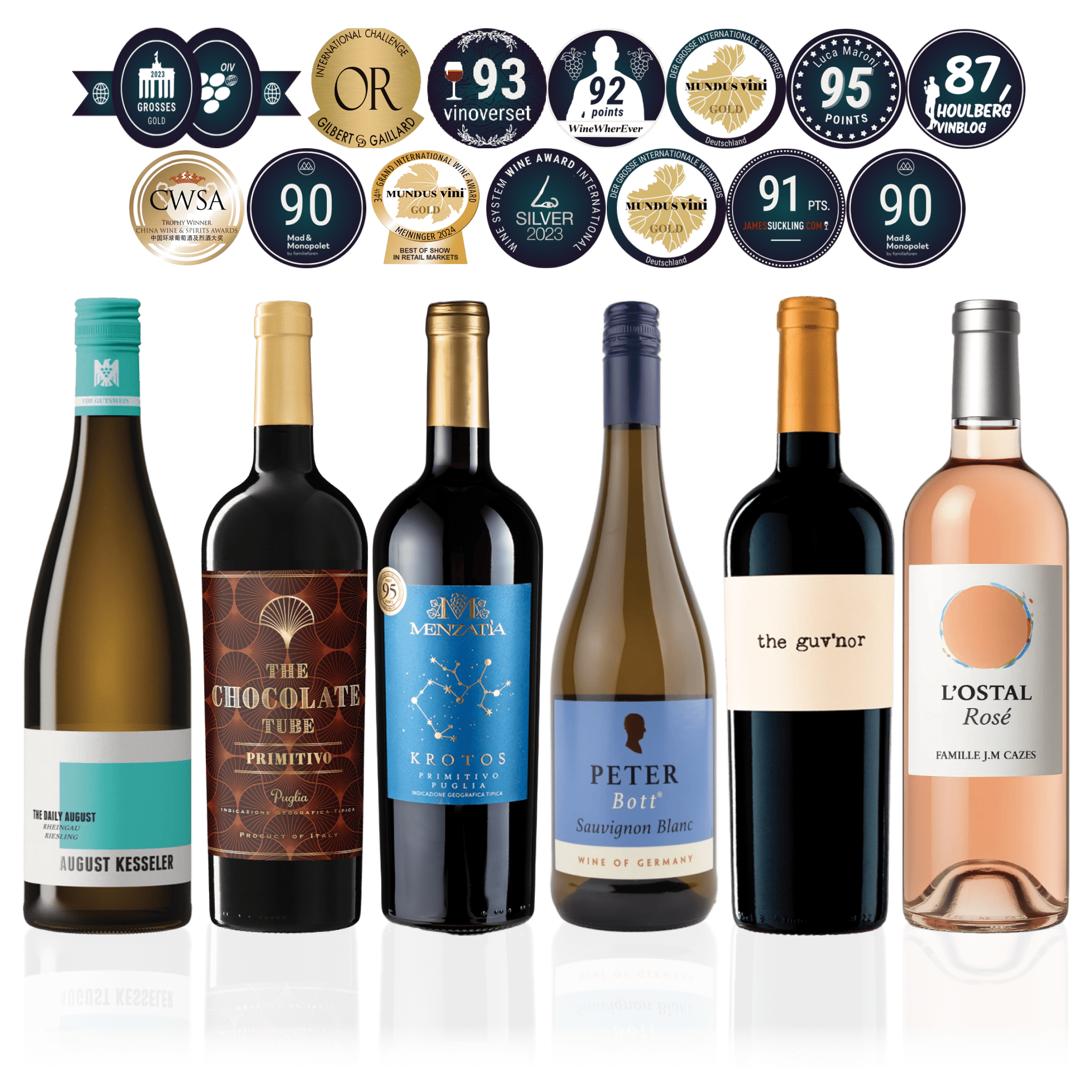 Den Sidste Flaske Smagekasse Mixed / Mid-select DSF Bestsellers