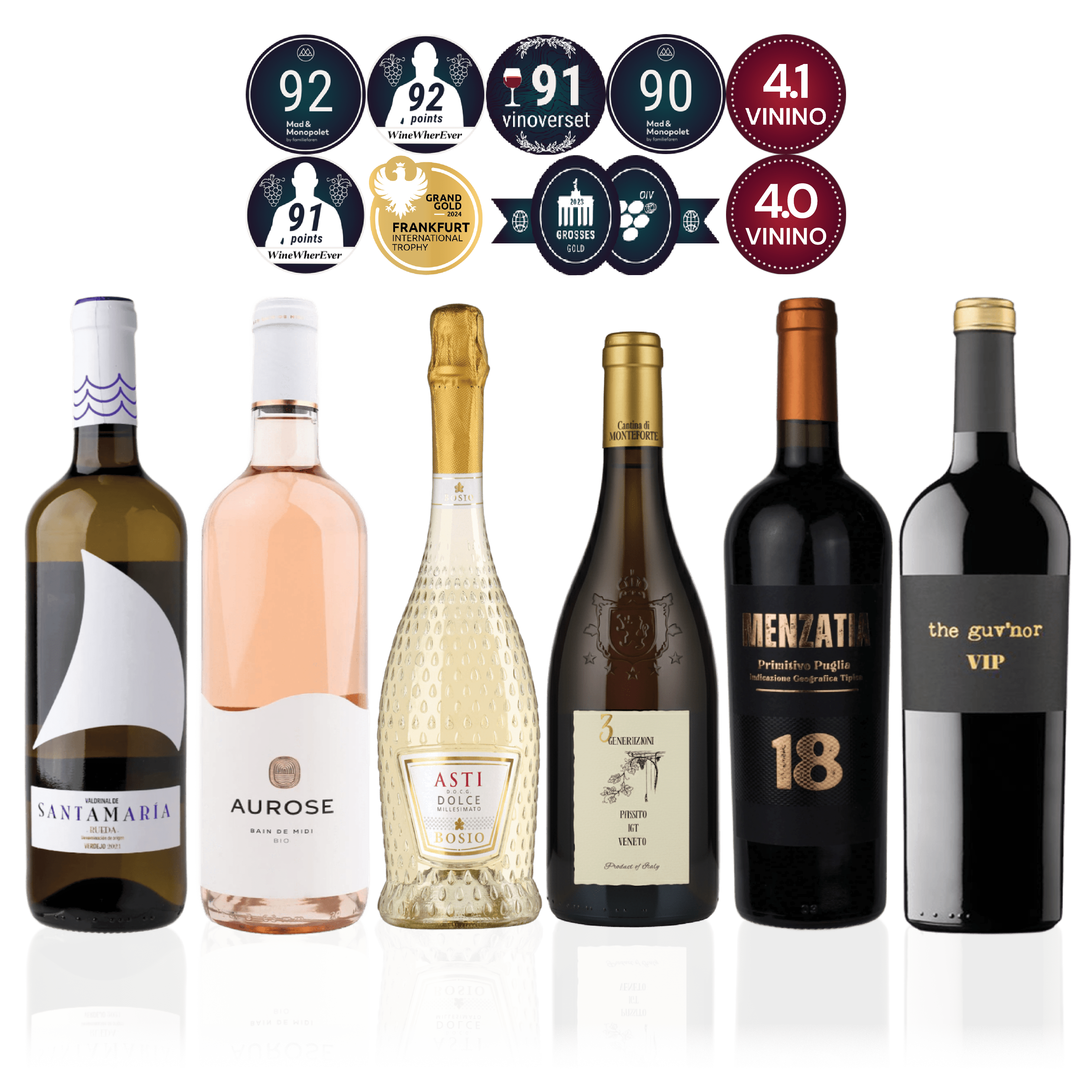 Den Sidste Flaske Smagekasse Mixed / Premium DSF Bestsellers