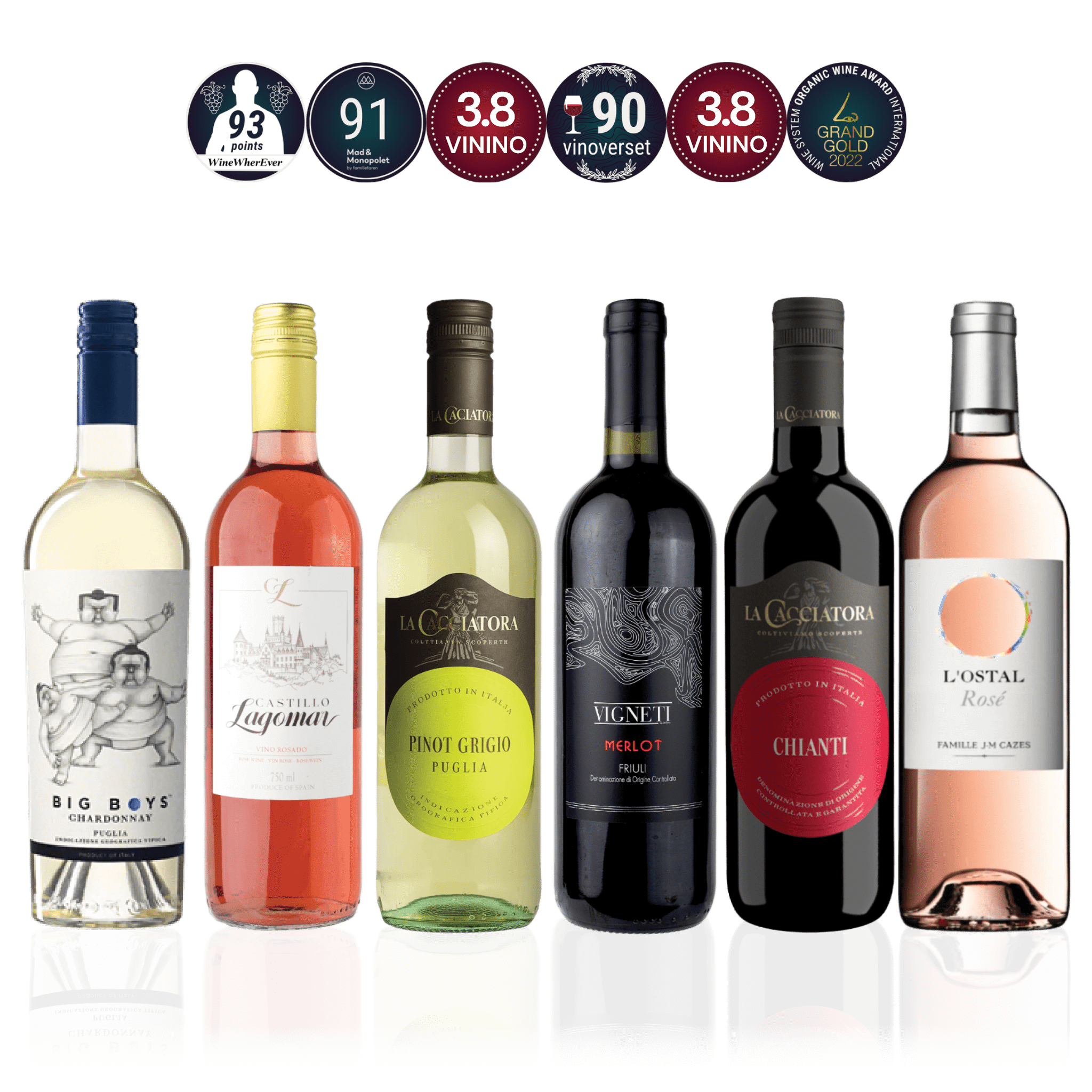 Den Sidste Flaske Smagekasse Mixed / Value DSF Hverdagsfavoritter