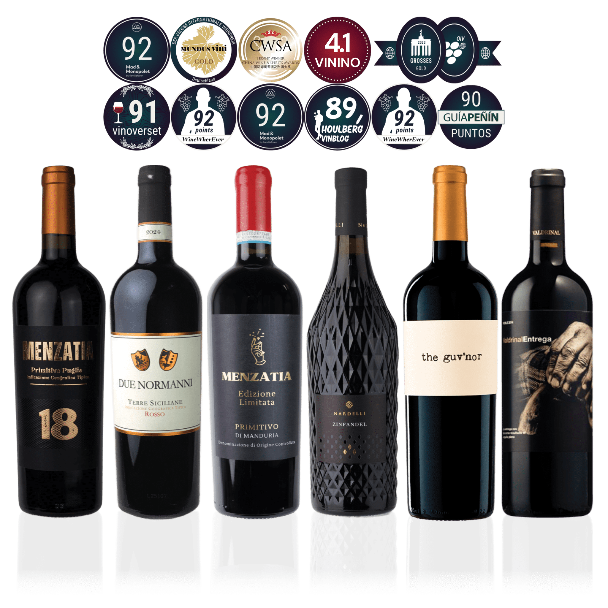 Den Sidste Flaske Smagekasse Røde / Luksus DSF Hverdagsfavoritter