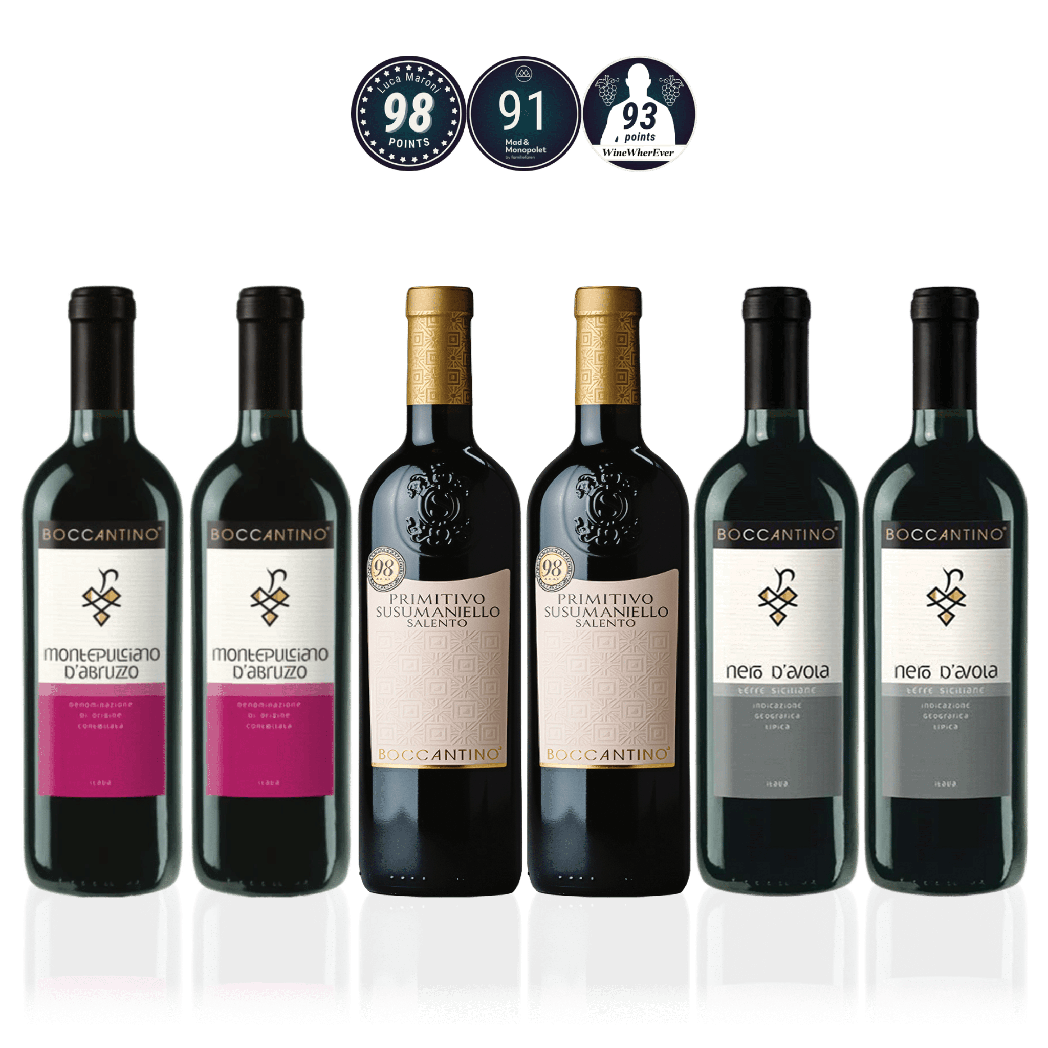 Den Sidste Flaske Smagekasse Boccantino kassen DSF Producent Smagekasse