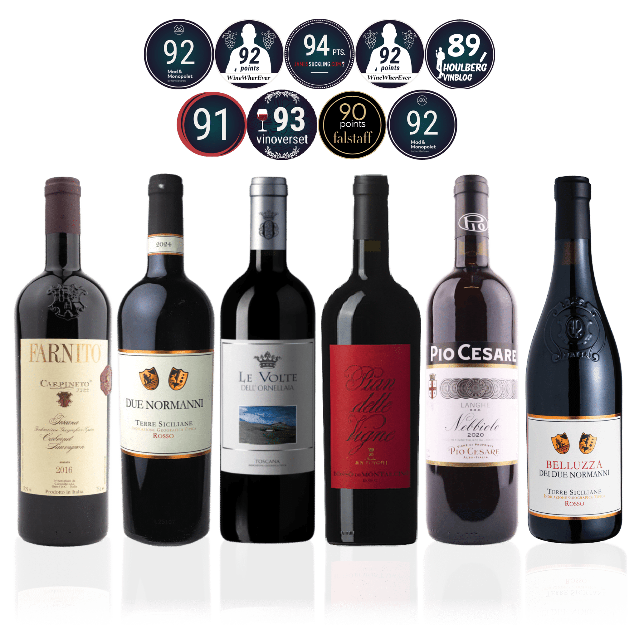 Den Sidste Flaske Smagekasse Den Italienske Kult Kasse DSF Smagsrejse