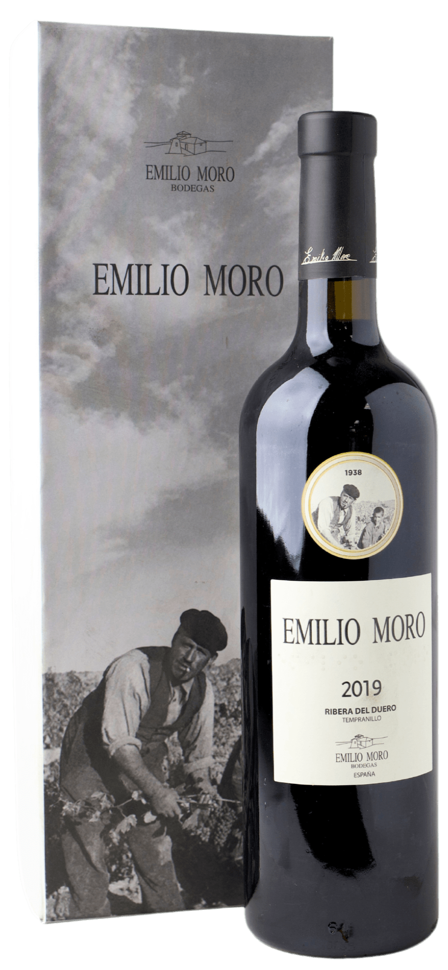 Emilio Moro Rødvin Emilio Moro 2019 - Gaveæske (1 flaske)
