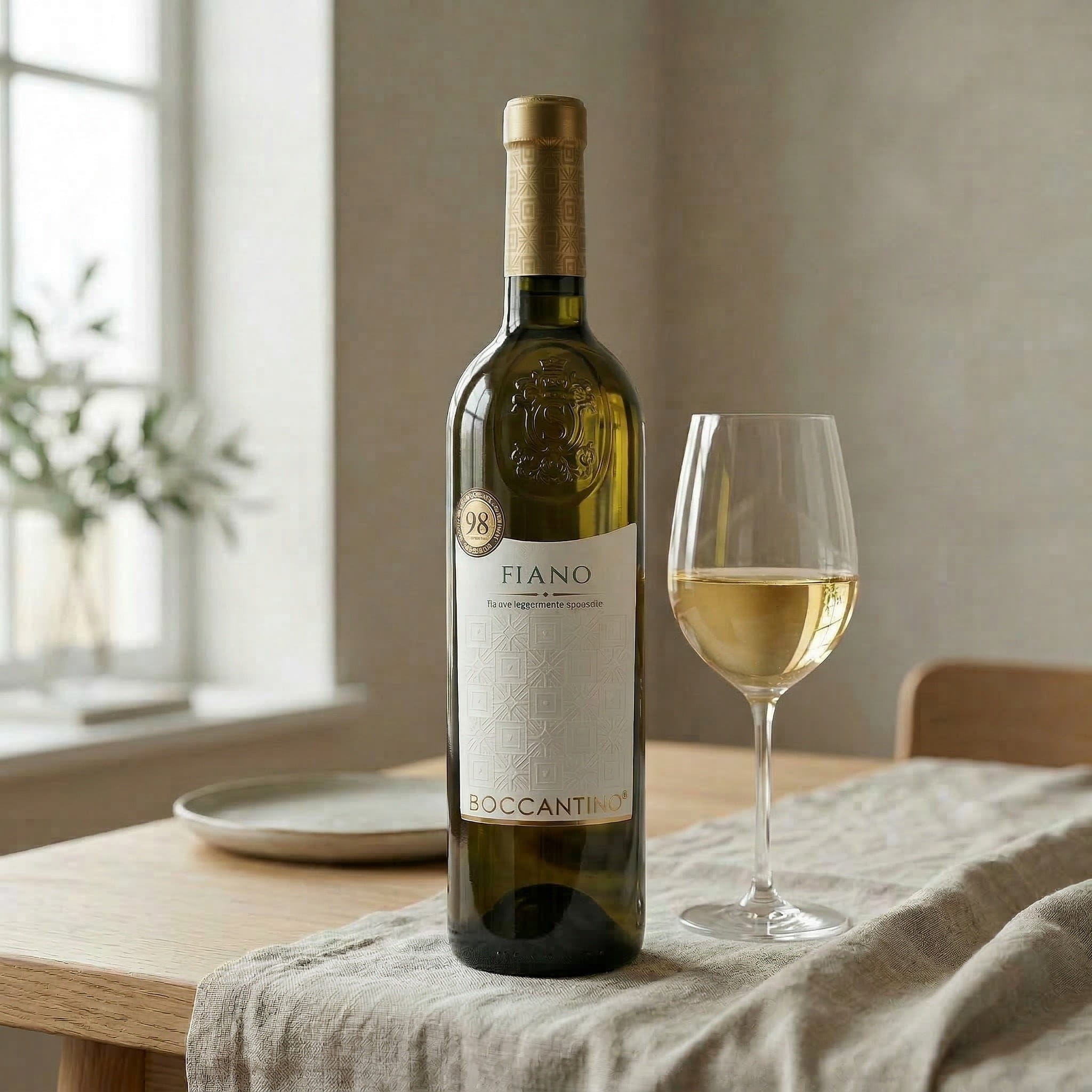 Boccantino Hvidvin Fiano Da Uve Leggermente Appassite Boccantino Salento IGT 2025