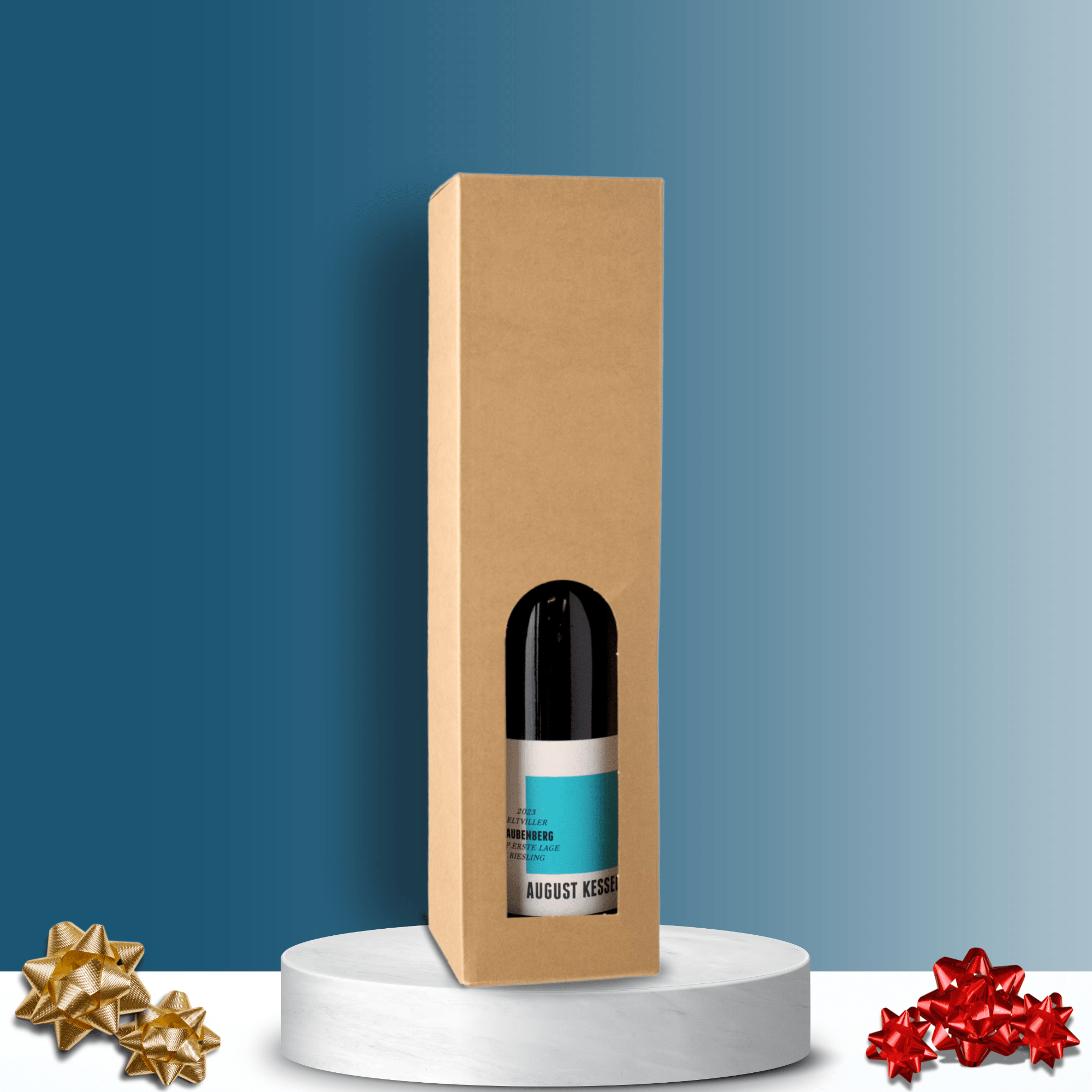 Den Sidste Flaske Gaveæsker i pap Gaveæske 1 fl. natur