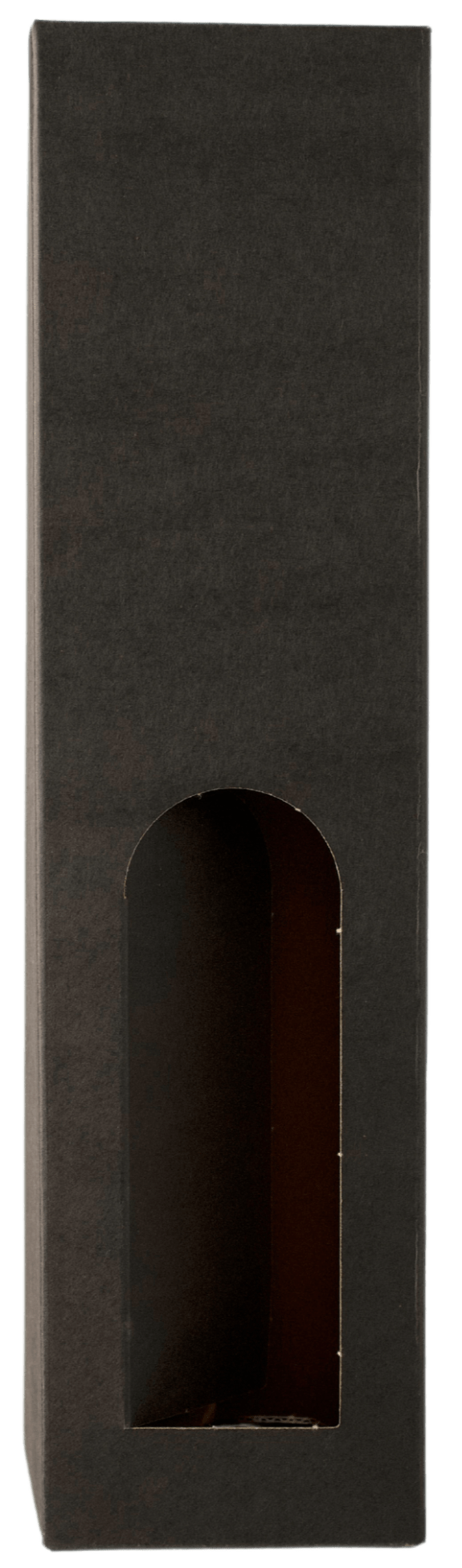 Den Sidste Flaske Gaveæsker i pap Gaveæske i matsort til 1 flaske