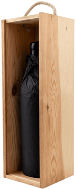 Den Sidste Flaske Vinudstyr Gaveæske i træ til 1 flaske Magnum