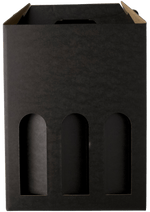 Den Sidste Flaske Gaveæsker i pap Gaveæsker i matsort til 6 flasker