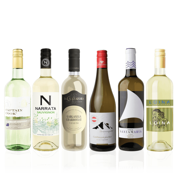 Den Sidste Flaske Hvidvins Smagekasse Hvidvin til Tapas & Småretter