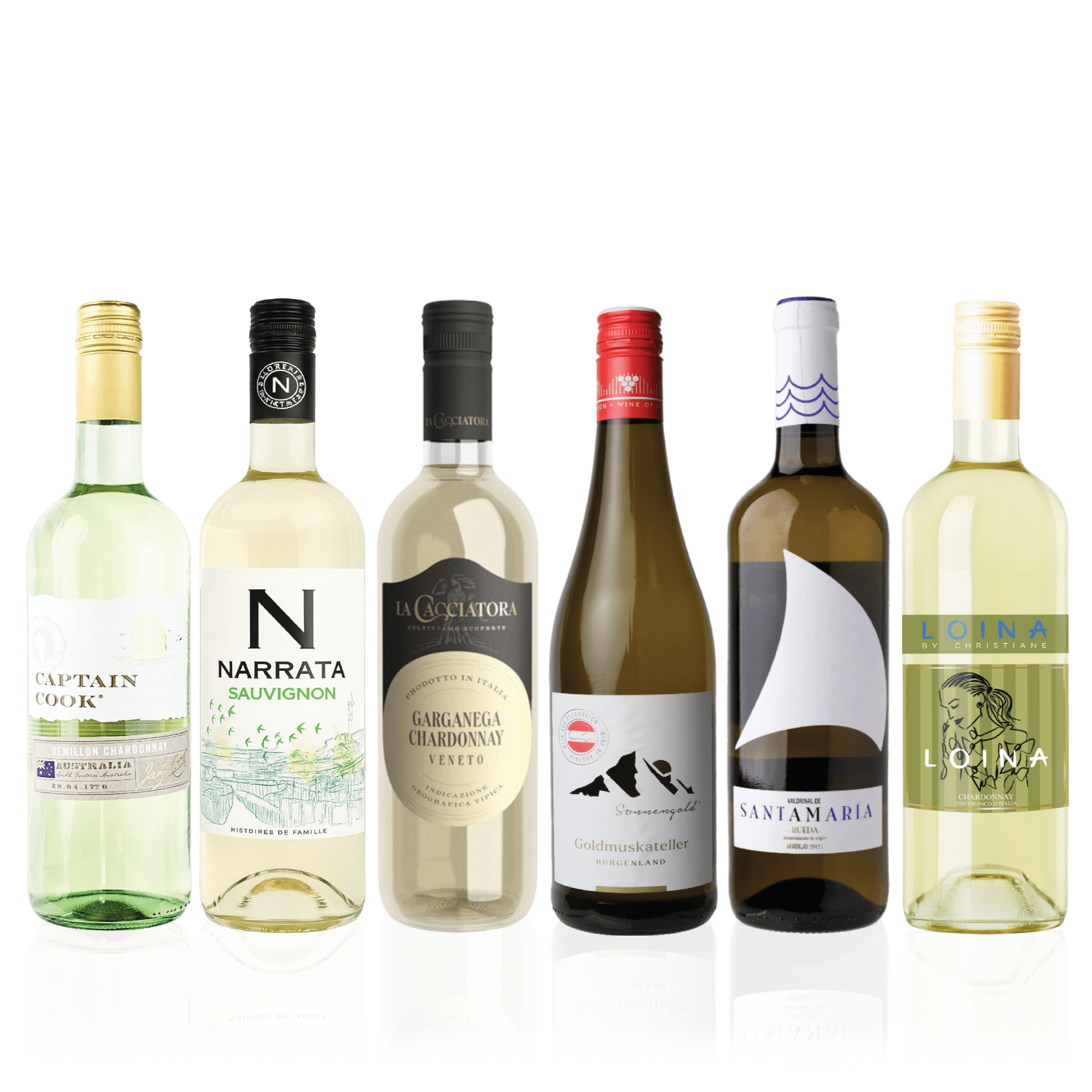 Den Sidste Flaske Hvidvins Smagekasse Hvidvin til Tapas & Småretter