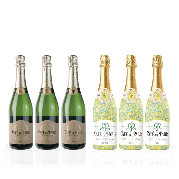 Den Sidste Flaske Mousserende Smagekasse KOMBO-Kasse: Cafe de Paris
