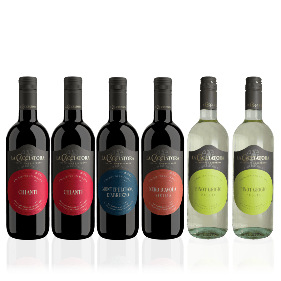 La Cacciatora Mixed Smagekasse La Cacciatora Kassen (6 fl.)