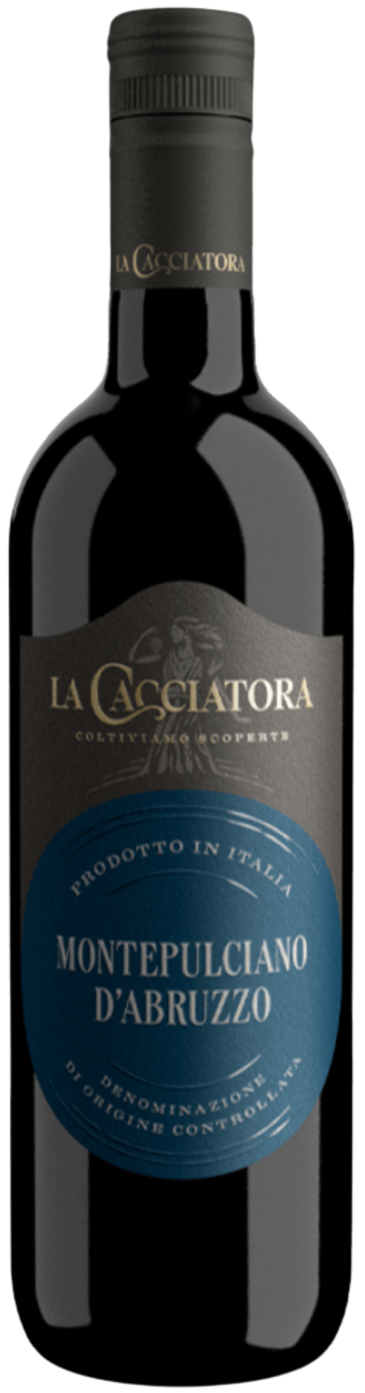 La Cacciatora Rødvin La Cacciatora - Montepulciano D'Abruzzo 2024 (egen import + tekst)