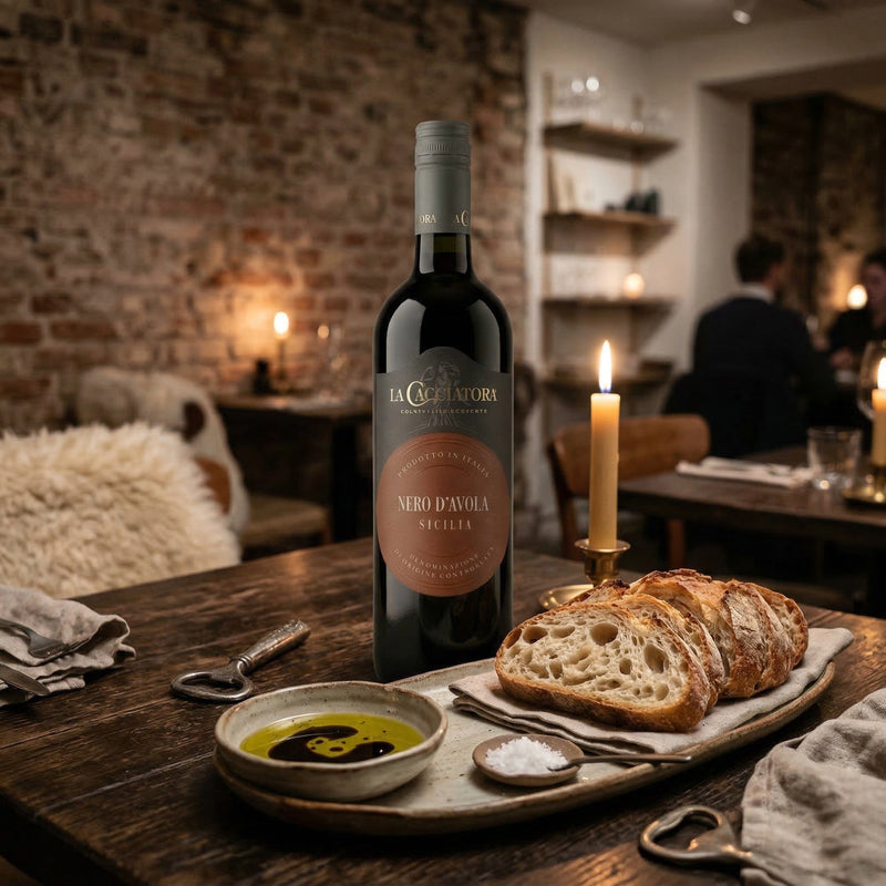 La Cacciatora Rødvin La Cacciatora Nero D'Avola Sicilia 2023