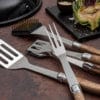 Laguiole Køkkenudstyr Laguiole by Haws BBQ set 4 stk.