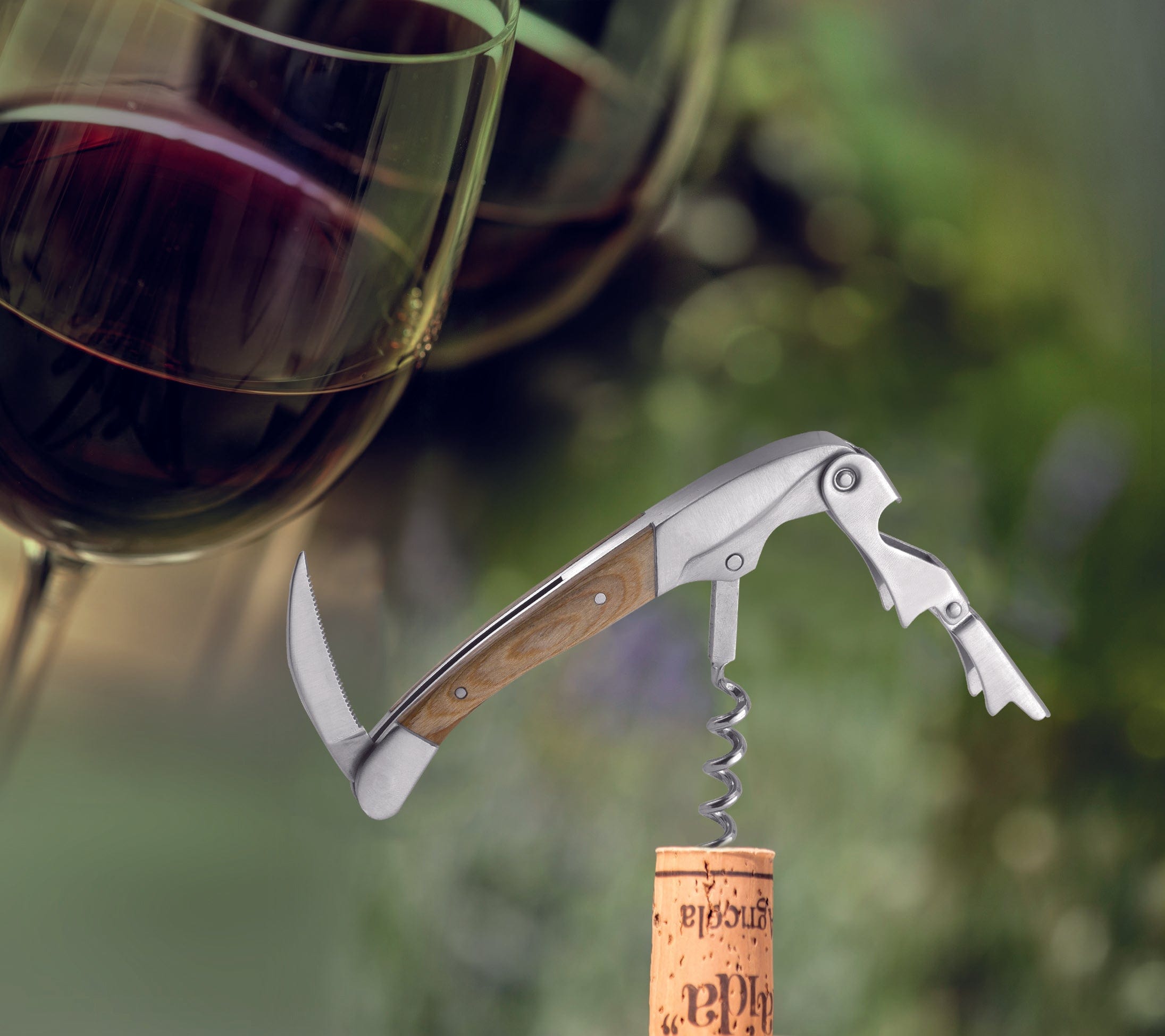 Legnoart Proptrækker Legnoart sommelier proptrækker lyst bøgetræ